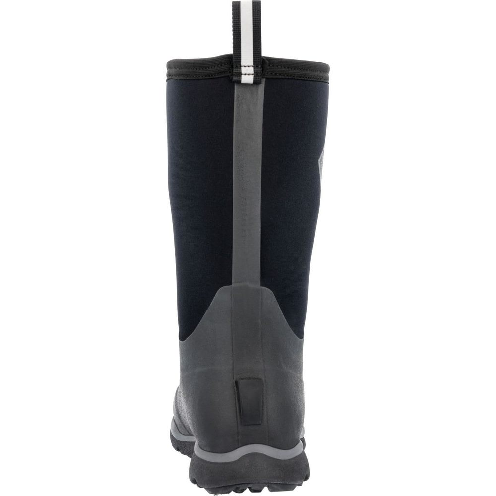 MUCK BOOT MENS ARCTIC EXCURSION MID SNOW BOOT, BLACK/GREY, 10-10.5 US - Picture 4 of 5